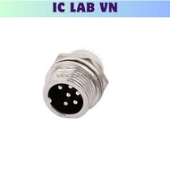 [3 Pieces]- GX12-6 male 12mm Ic Lab VN