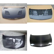 premium-Carbon Fiber Vented Hood for Honda Civic FD2 8th Gen Type R Aftermarket Engine Bonnet Cover