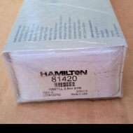 Syringe Microliter 10 uL cemented needle point style 2 HAMILTON 80384