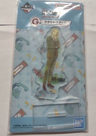 一番賞 SPY X FAMILY  間諜家家酒 mission start! Ver.1.5  G賞 膠牌 企牌 立牌 週邊擺設 NO.1 洛伊德佛傑 [平行進口]