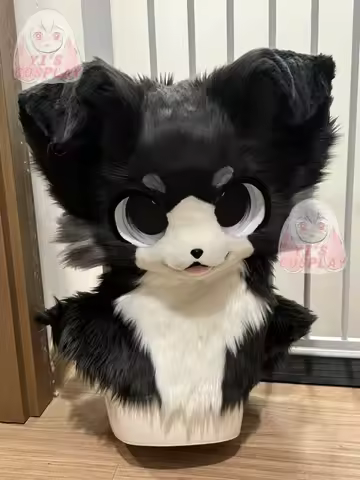 Yis cosplay Custom Furry head Kigurumi Head Cosplay Kemono Fursuit Handmade Headsets Beast Customize