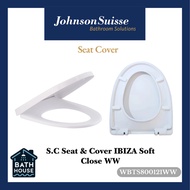 Johnson Suisse S.C Seat & Cover IBIZA Soft Close WW WBTS800121WW