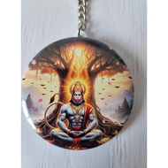 Lord Hanuman Glossy Keychain