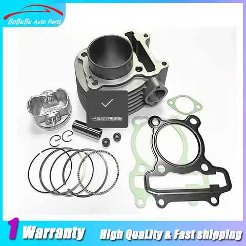 Motorcycle Engine Cylinder Piston Kit For SYM Sanyang XS125T-17 GR125 52.4mm