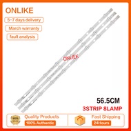 29PB202T หลอดไฟแบล็กไลท์ของโตชิบา: 29P2300VT (3แถว8ชิ้น) หลังอลูมิเนียมแท้ผลิตภัณฑ์ใหม่