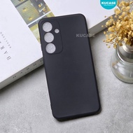 Samsung S25 Samsung S25 Plus Softcase Macaron Square Black Case Samsung S25 Samsung S25 Plus