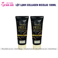 Lột lạnh Nicolas Thanh Nhi 100ml Lột lạnh collagen Nicolas dùng cho body và mặt