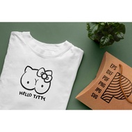 TF083 - Hello Titty t-shirt design Svg, Hello kitty art svg, t-shirt design, minimalist svg, funny h