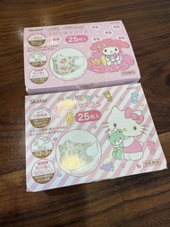 Skater全新melody hello kitty口罩