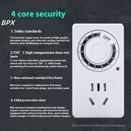 BPX 12/24 Hours Cyclic Timer Kitchen Timer Outlet Loop Universal Timing Socket Mechanical Timer Loui