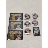 Unopened ★ Dr.STONE ~Cinderella Lottery~ Saionji Ukyo Acrylic Keychain Can Badge Oshi Pasha Card Tic