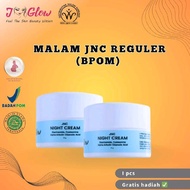 JGLOW SKINCARE NIGHT CREAM ATAU Crem malam Klinik Semua Jenis Kulit Vitamin E Pemutihan