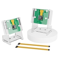 5MP 1080P Video Camera Module for Raspberry Pi 5 Camera with Case Flex Cable (Camera + Holder), 2PCS