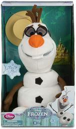 迪士尼 冰雪奇緣 FROZEN 雪寶 OLAF 發聲動作 娃娃 玩偶