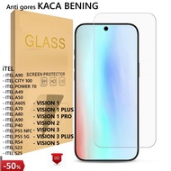 LAYAR MY$-01 2026 Tempered CLEAR FULL ITEL VISION 5 3 3+ 2 1 1 PRO 1+ S25 S23 RS4 P55 P40 A90 A80 A7