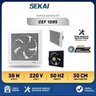 Sekai 12" CEF-1295 Ceiling Exhaust Fan | Ceiling fan CEF1295 30cm