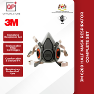 3M 6200 HALF MASK RESPIRATOR COMPLETE SET