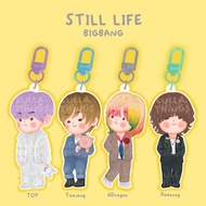 Bigbang Still Life Gdragon GD TOP Taeyang Daesung/ Keychain/
