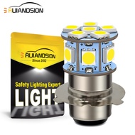 Ruiandsion P15D-25-3 LED Motorcycle Bulb Day Driving Light AC/DC6-30V High/Low Beam White Warm White