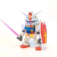 SOTSU SUNRISE QMSV MINI RX-78 GUNDAM 2ND MODEL NO.1 RX-78-2   GUNDAM + Beam Saber FIGURE TOY NEW 正版 