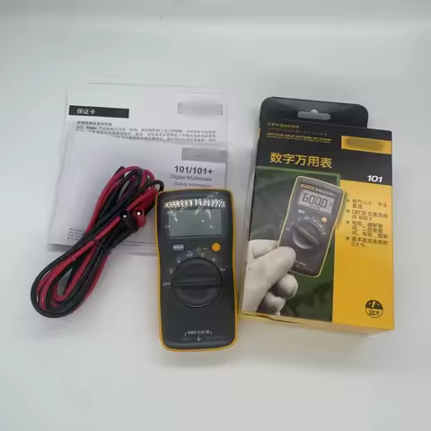 Fluke 101/F101 KIT Auto Range Digital Multimeter for AC/DC Voltage,Resistance,Capacitance and Freque