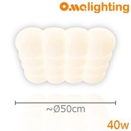 麵包天花燈 方形 2976-40 LED 40w 遙控調光調色 奧瑪燈飾 天花燈 吸頂燈 燈具 房間燈 客廳燈 現代簡約