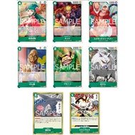 One Piece Card Game - EB01 GREEN RUC RARE / COMMON - EB01-013 -014 -015 -016 -017 -018 -019 -020 PRB