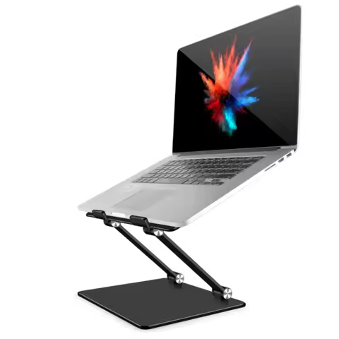 Height Adjustable Laptop Stand Compatible with MacBook Pro/Air 7-17.3 Inch Laptop Aluminum Laptop St