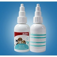 🔥HOT ITEM🔥BIOLINE Eye Care Eye Drop Eye Cleanner for Pet Cat Dog Rabbit 50ml