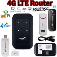 4G LTE Router Wifi Repeater Signal Amplifier Network Expander Adaptor 150Mbps 3G/4G SIM Card Slot Extender Modem Dongle Router