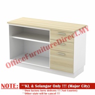VSS B Office Cabinet - Open Shelf + Fixed Pedestal 2D1F B-YOP 7123 (Height: 750mm) (Deliver Ground F