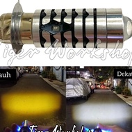 H6 LASER 2-COLOR MOTORCYCLE LED LIGHT | LED H6 LASER MOTOR UNIVERSAL | H6 MOTORCYCLE LED BULB HIGH L