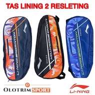YA2 Lining 2R Badminton Bag THERMO 2 R 100%ORI Thermal Tin Zipper