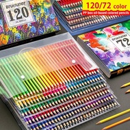 Professional Oil Color Pencil Soft Wood Colored Pencil Watercolor Drawing Pencil Office Sketching 48