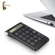 kokiya Number Pad 2.4G Wear Resistant Accessories Smart Wireless Calculator for Desktop Accounting F