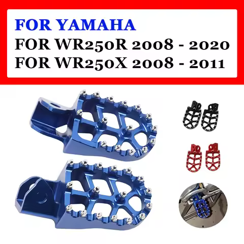 Motorcycle Foot Pegs Foot Rests Pedals Footpeg Footrest For YAMAHA WR250R WR250X WR 250 R WR250 X WR