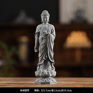 Tượng Tây Phương Tam Thánh Bằng Đá Sa Thạch Dùng Trang Trí Bàn Trà Tiểu Cảnh Bonsai Thủy Sinh Bể Bán