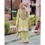 BAJU KURUNG SULAM , BAJU KURUNG SULAM PLAIN, Baju Kurung Sulam Malika, Baju Kurung Plussize