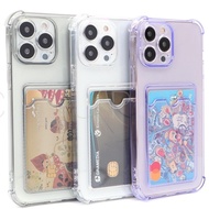 Softcase Slot Card Holder Unique Case Oppo A6 Pro A3X 0 Reno11f a60 Realme note 50 c55 c63 C51s C67 