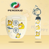 Perodua Pokemon Premium TPU New AXIA 2023 G / AXIA 2014 2015 GXTRA Car Key Cover Sarung Kunci Bezza 