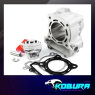 LC135 KOBURA RACING CERAMIC BLOCK +4MM SLEEVE 26MM SLEEVE 29MM BLOK CERAMIC FORGED PISTON DOME 62MM 63MM 65MM 66MM 68MM