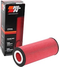 K&N Premium Oil Filter: Protects your Engine: Compatible with Select 2005-2019 AUDI/VOLKSWAGEN/PORSC