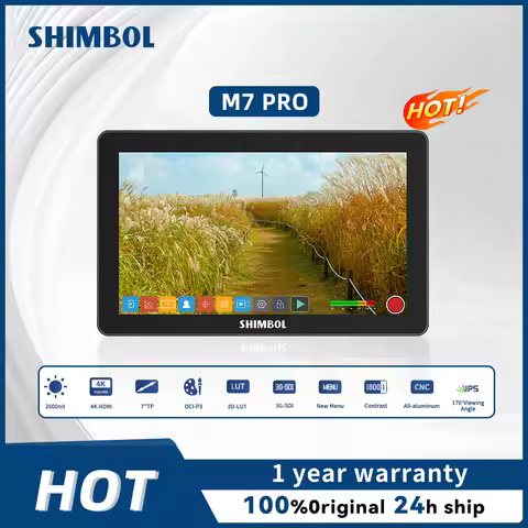 SHIMBOL M7 PRO Memory Master DSLR Micro Single Monitoring Screen P3 Color gamut SDI Interface Camera