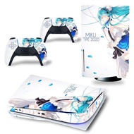 Suitable for Sony PS5 Optical Drive Version Sticker PS5 Digital Version Film PS5 Hatsune Beautiful G