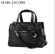 MARC JACOBS 荔枝紋流蘇拉鍊手提包/斜背包