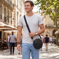 Portable CD Player Bag for 6 Inch CD Player  Cable Accessories Travel Storage Case with Adjustable S