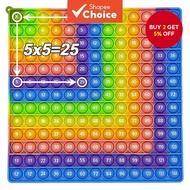 Math Learning 12x12 Multiplication Chart Board Games, Math Manipulatives Interactive Activity Quick 