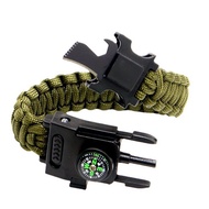 Braided Bracelet Multifunctional Umbrella Rope Bracelet SOS Mountaineering Bracelet Outdoor LED Ligh