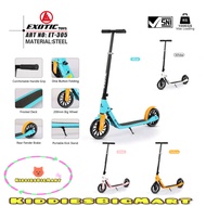 EXOTIC ET HB 305 Iron Scooter Large Wheel Scooter Foldable Practical Scooter