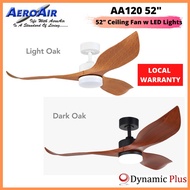 AEROAIR AA-120 52" Ceiling Fan with LED Lights *Ultra Quiet &amp; Good Wind Performance
